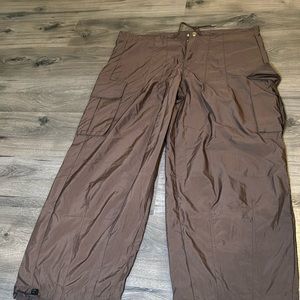 Brown cargo pants